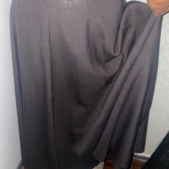 NWNT Alexis SAYsgh Chic A line Black Flared Skirt size 6 - Picture 6 of 9